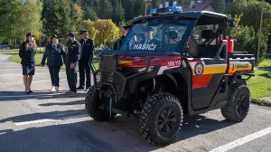CFMOTO předalo 300 UTV Gladiator U10 Pro slovenským hasičům